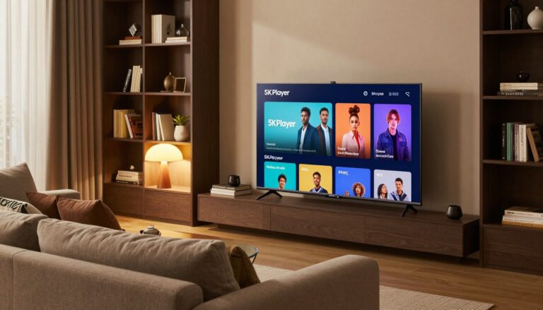 How to install 5KPlayer on smart tv
