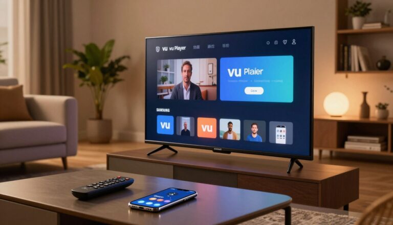 How to install vu player on samsung smart tv