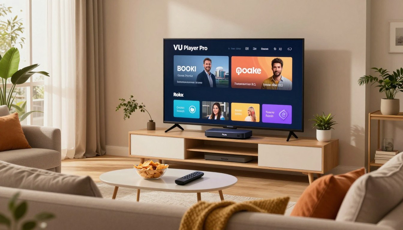 How to install vu player on Roku